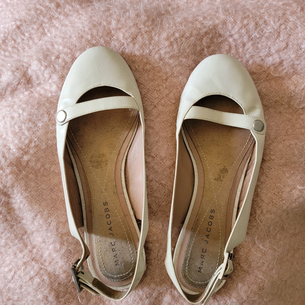 Vintage Marc Jacobs sling back ballet flats